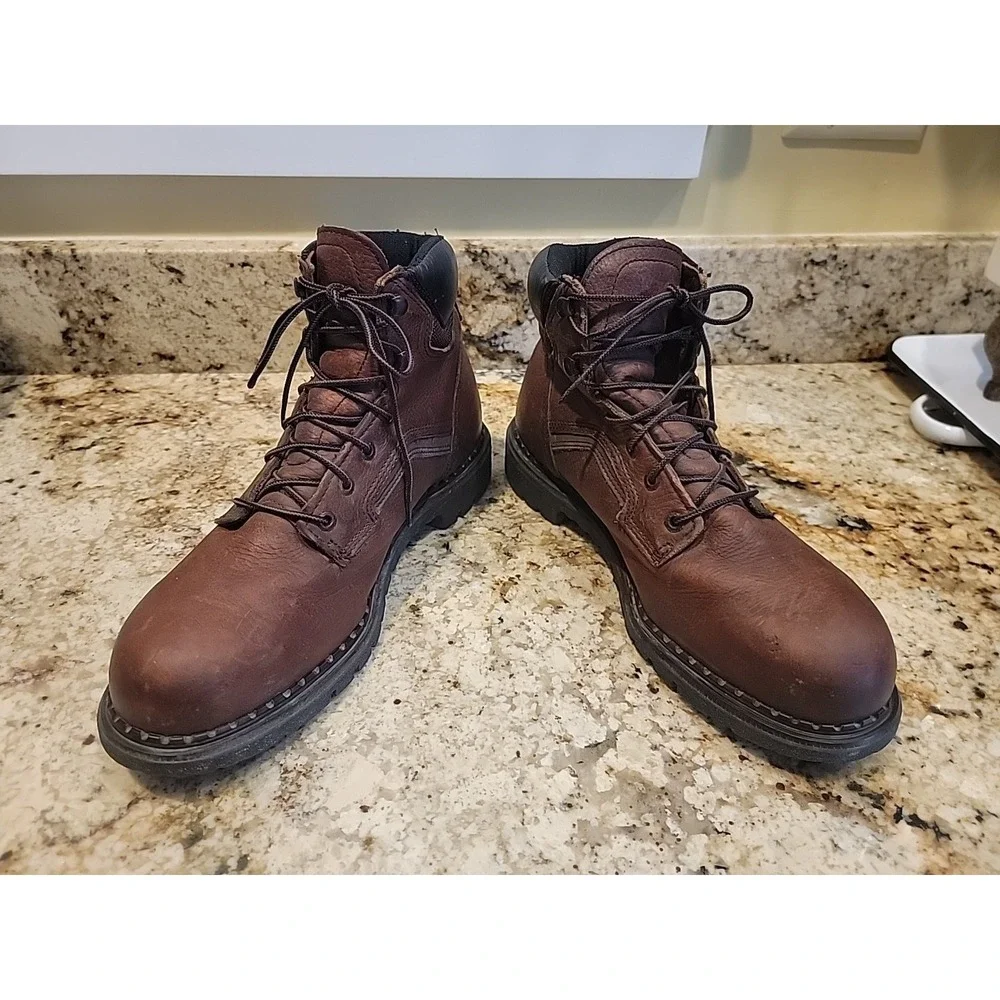 Red Wing 2226 Dyna-Force Made In USA Steel Toe Leather Work Boots Size 11.5 D